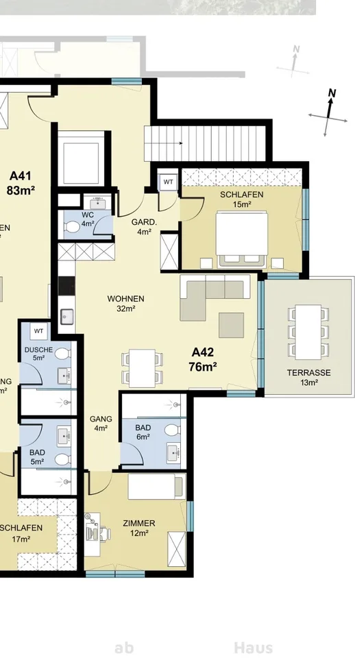 3.5 Zimmer Attika an Top Lage