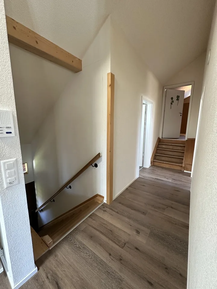 Grosszügige 3.5-Zimmer-Dachwohnung, Erstbezug nach Sanierung, 85 m² + 20 m² Nebenfläche