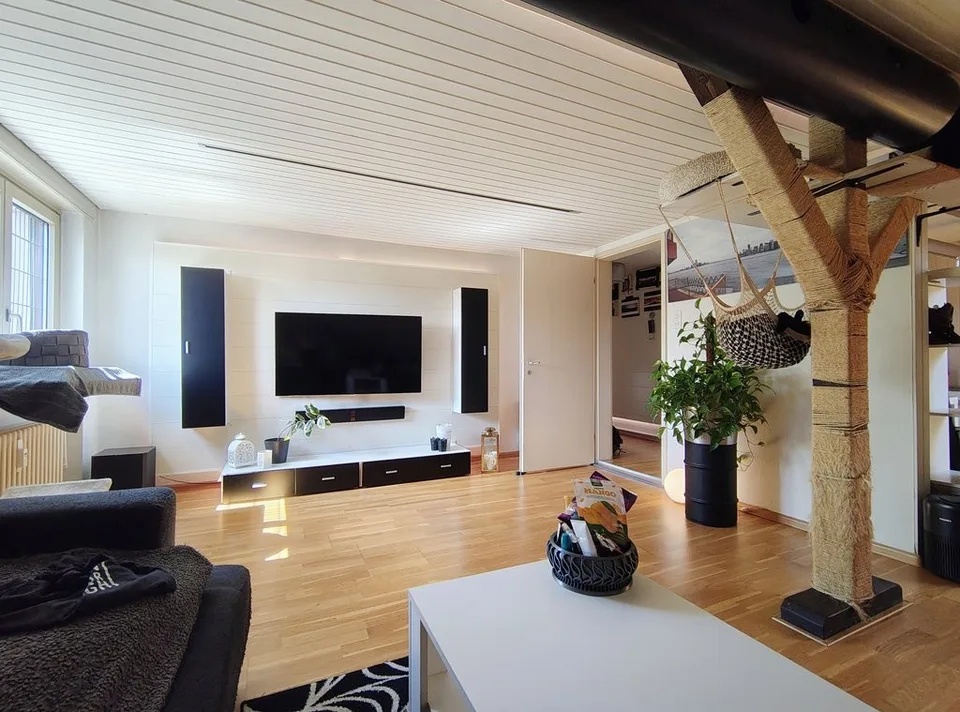 Schöne, helle 1-Zimmer Mansarde in Birsfelden