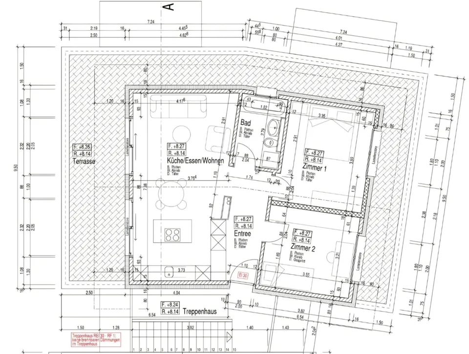 Moderne 3.5-Zimmer Attikawohnung in Gurmels