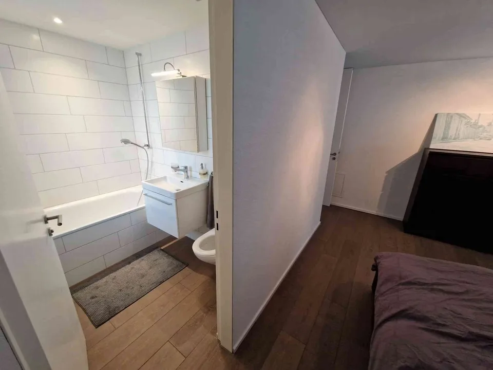 Helle moderne 4.5 Dachzimmerwohnung mit hochwertiger Ausstattung