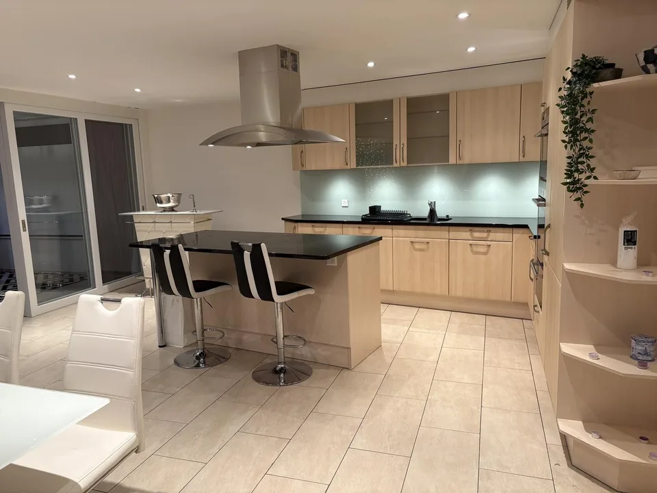 Stylish 4.5-Room Furnished Apartment for Rent in Binningen