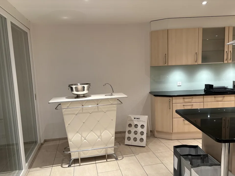 Stylish 4.5-Room Furnished Apartment for Rent in Binningen