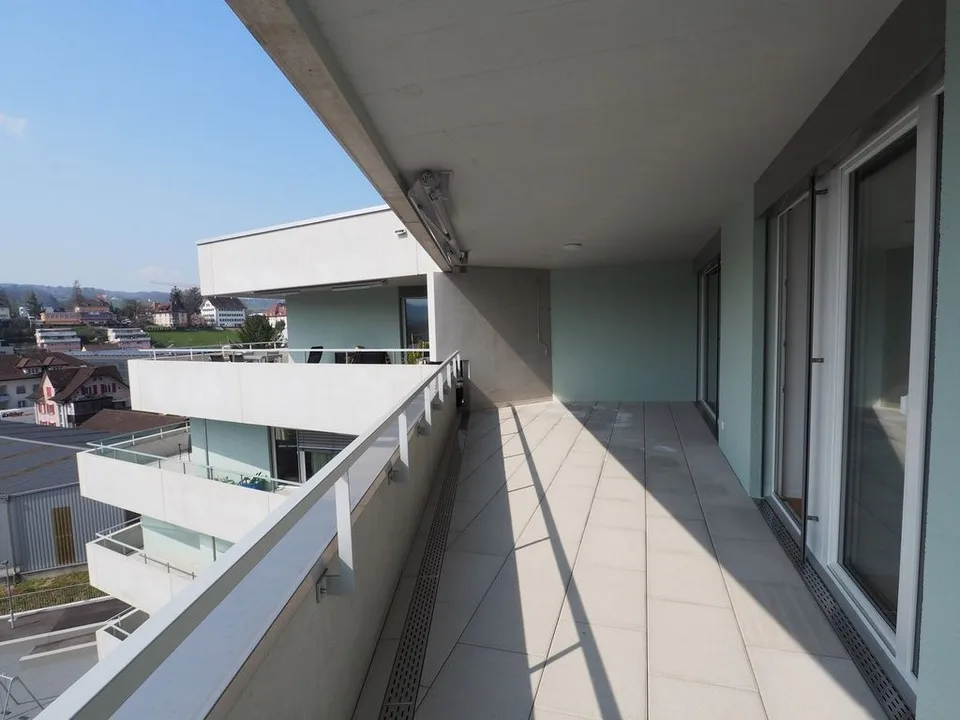 moderne 3.5 Zimmer-Wohnung mit tollem Grundriss