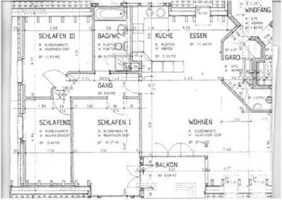 Helle Dachwohnung inkl. Bastelraum und Kellerabteil