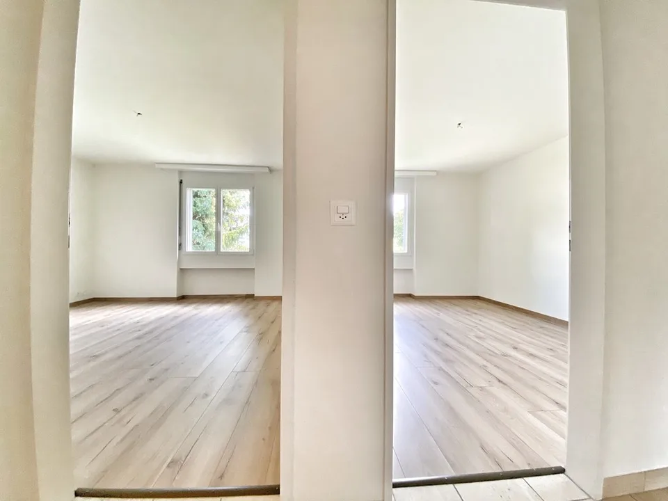 3.5 Zi-Wohnung in MFH an ruhiger, sonniger Wohnlage mit viel Grün