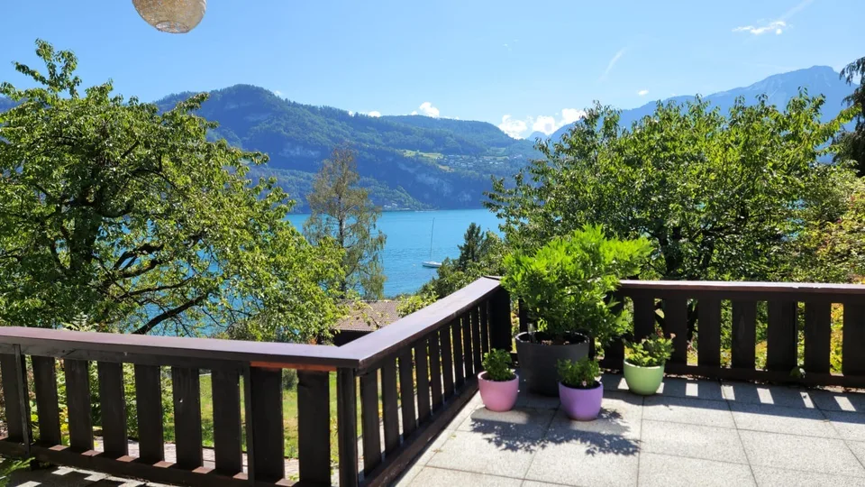 3,5 Zimmer Wohnung mit Blick auf See im Kastanienbaum