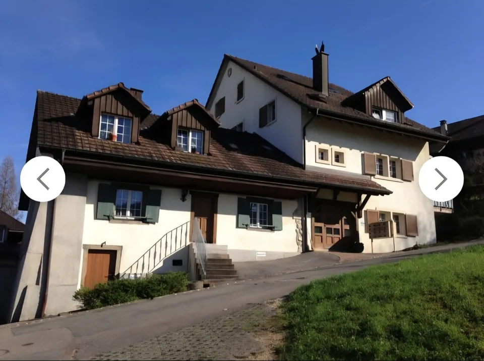 Traumhafte, grosszügige 6.5-Zimmer-Maisonette-Wohnung in Zeiningen mit Cheminée & Galerie