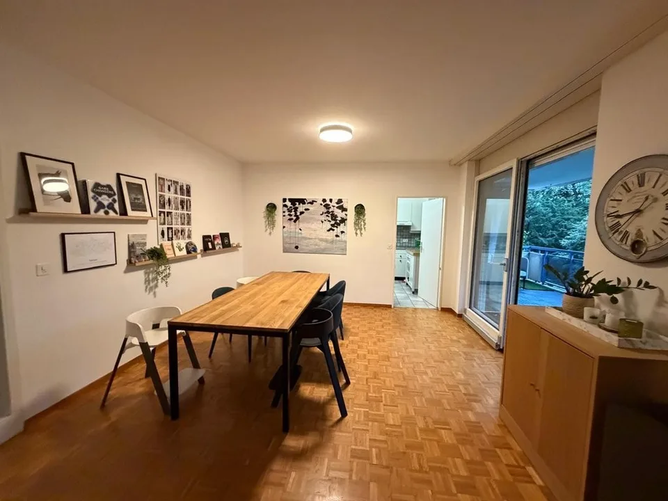Schönes Apartment mit Terrasse und Balkon im Herzen von Petit-Lancy