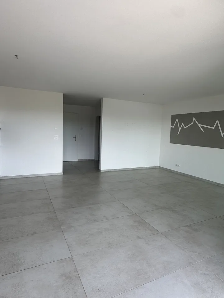 Moderne 2.5-Zimmer-Wohnung mit Panoramablick auf See und Berge