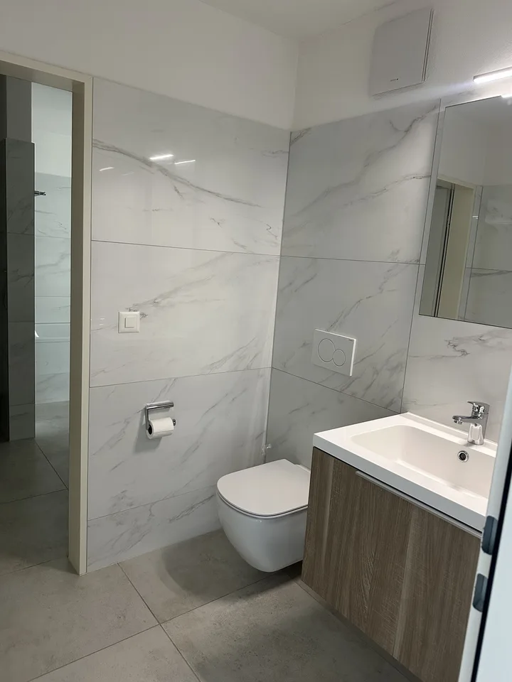 Moderne 2.5-Zimmer-Wohnung mit Panoramablick auf See und Berge