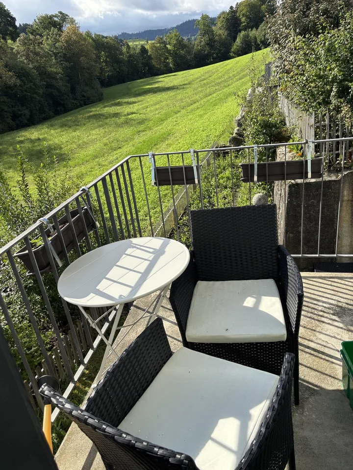 Zu vermieten in Wyssachen sonnige, spezielle 3-Zimmer-Wohnung