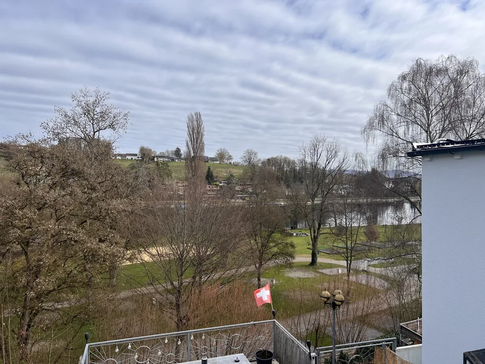3-Zimmer-Wohnung mit Blick auf den Rhein inkl. Parkplatz und Nebenkosten