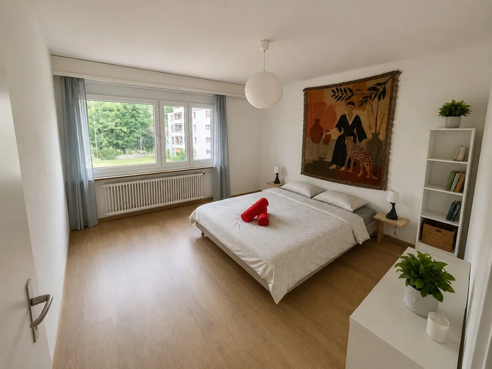 BEFRISTET: Möblierte 4.5-Zimmer-Wohnung in Langnau am Albis – bis 30.08.2027