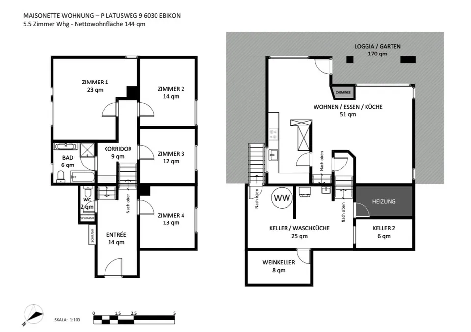 5 ½ Zimmer-Wohnung in Ebikon mieten