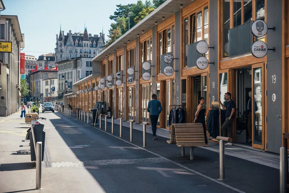 Arcade Commerciale de 79 m² au Coeur du Flon, Lausanne – Foto 4 von 7