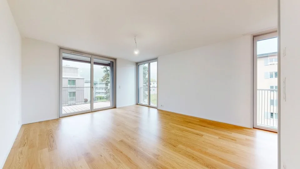 Appartement maisonnette moderne 2 pièces avec balcon à Zürich-Stettbach – photo 3 sur 6