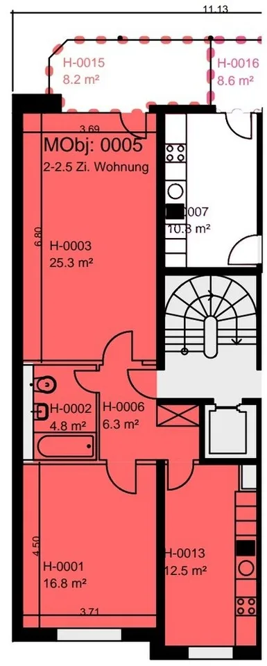 Great centrally located apartment near SBB train station – photo 11 of 11
