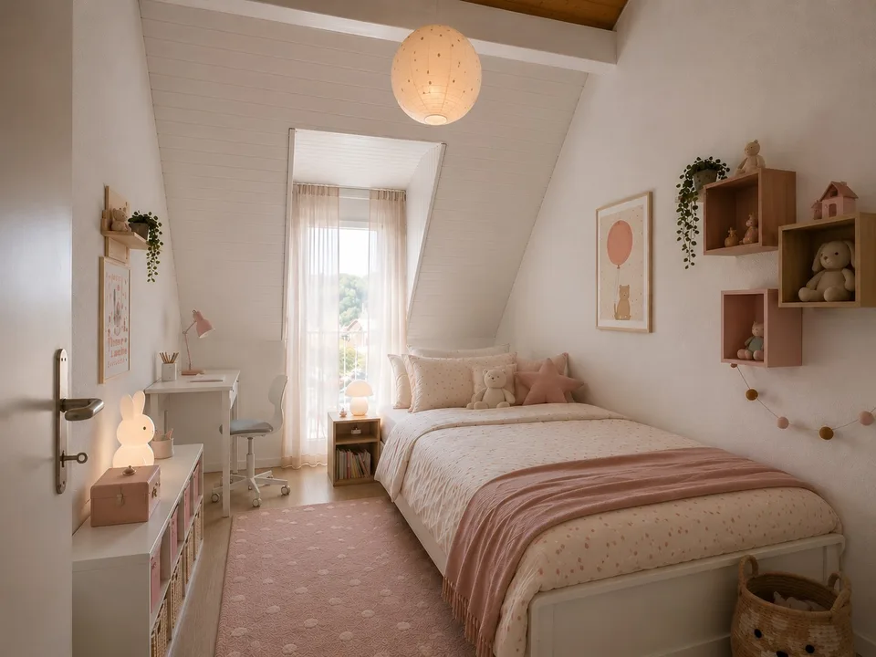 Charmante 4½-Zimmer-Dachwohnung mit sonniger Terrasse und viel Privatsphäre – Foto 7 von 20