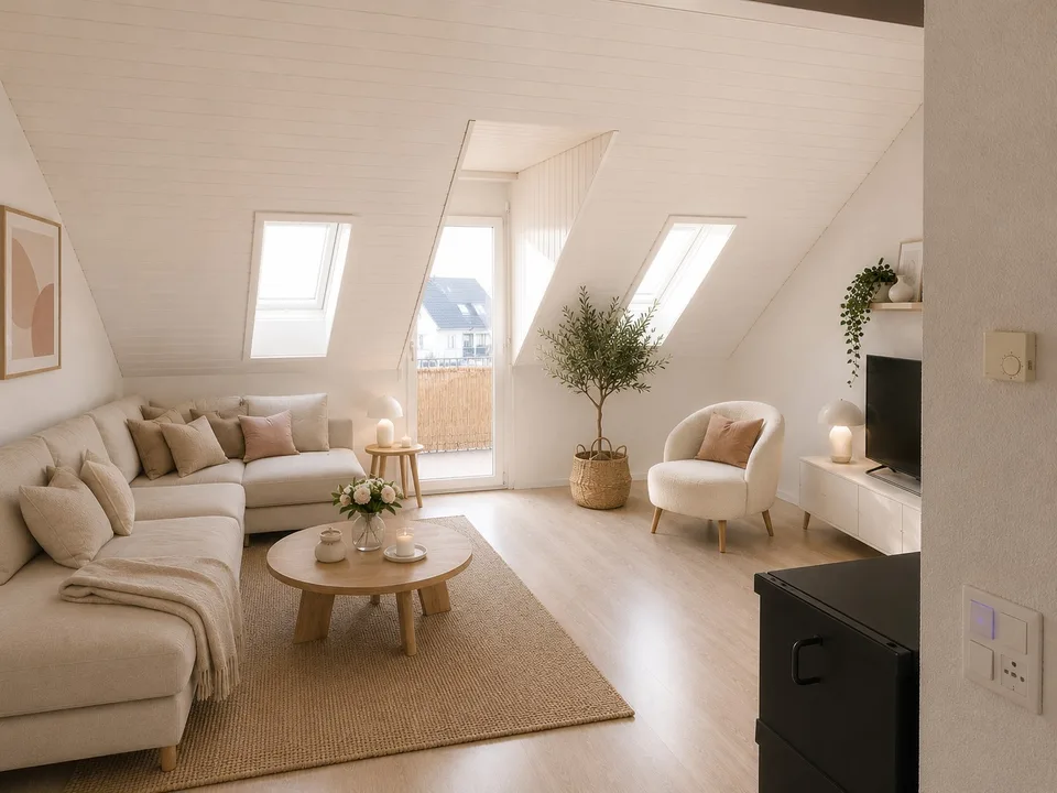 Charmante 4½-Zimmer-Dachwohnung mit sonniger Terrasse und viel Privatsphäre – Foto 13 von 20