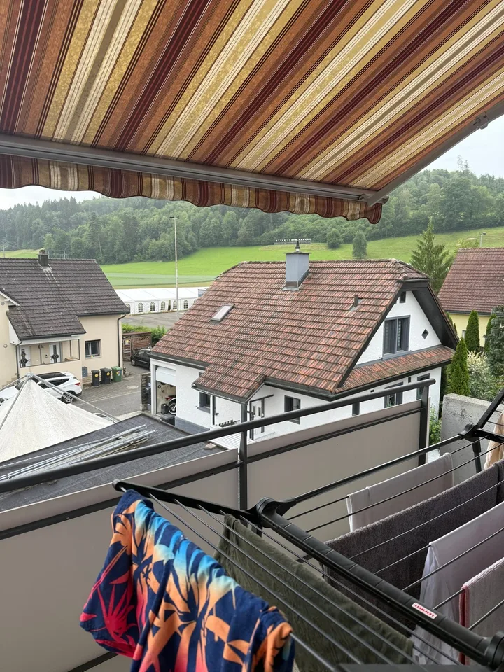 Gemütliche 2.5-Zimmer-Wohnung mit Balkon in Unterkulm