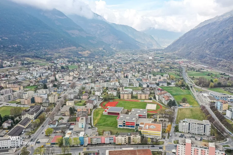Attraktives Geschäftslokal in Bestlage, Brig-Glis