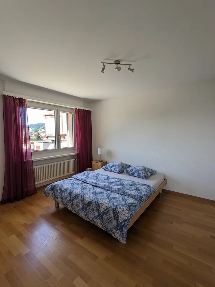 Lichtdurchflutete 2.5-Zimmer-Wohnung mit Balkon & toller Aussicht über das Limmattal (befristet)