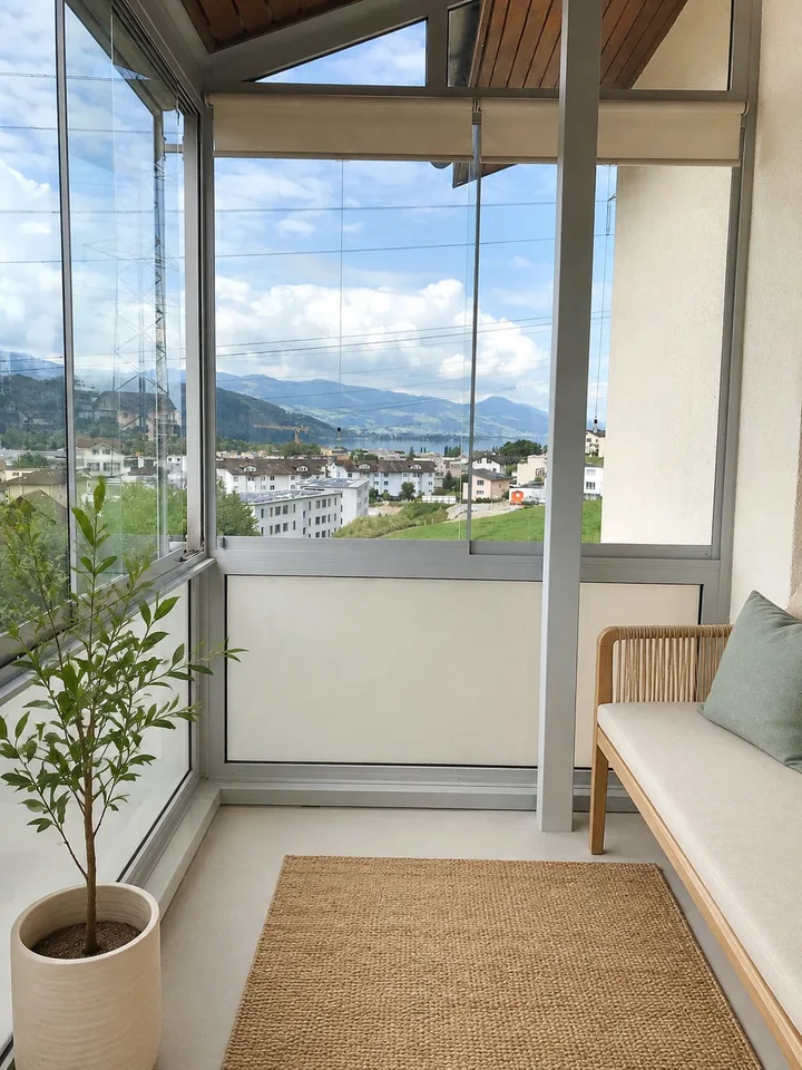 Grosse, sanierte charmante 4.5-Zimmerwohnung mit Aussicht