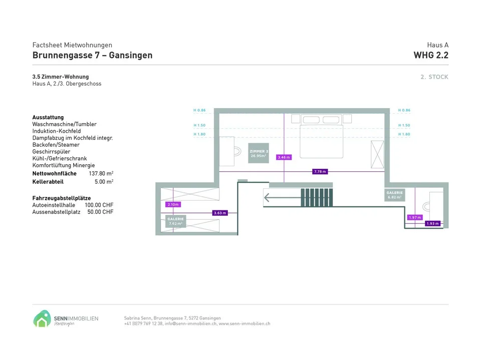 AUSSERGEWÖHNLICHE MAISONETTEWOHNUNG – GENUG PLATZ FÜR KREATIVE WOHNIDEEN.
