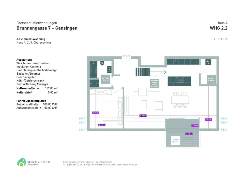 AUSSERGEWÖHNLICHE MAISONETTEWOHNUNG – GENUG PLATZ FÜR KREATIVE WOHNIDEEN.