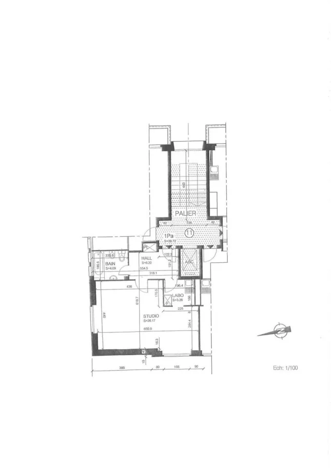 Studio - dans le quartier des Augustins – foto 5 di 9