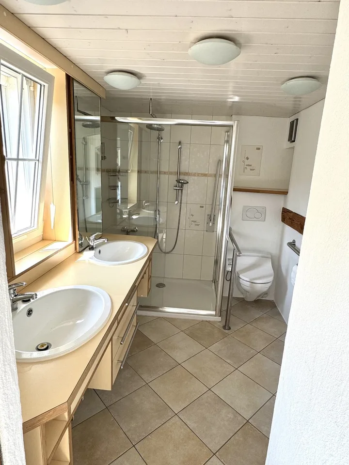 Wohnen mit Loft-Charakter – Charmante 3 Zimmer-Dachwohnung in Leibstadt