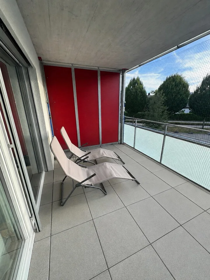 Appartement à louer à Düdingen 2.5 pièces intérieur 67 m' avec terrasse de 17,8 m2