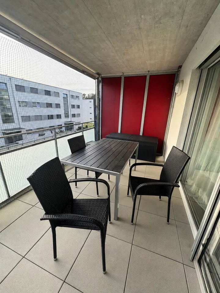 Appartement à louer à Düdingen 2.5 pièces intérieur 67 m' avec terrasse de 17,8 m2