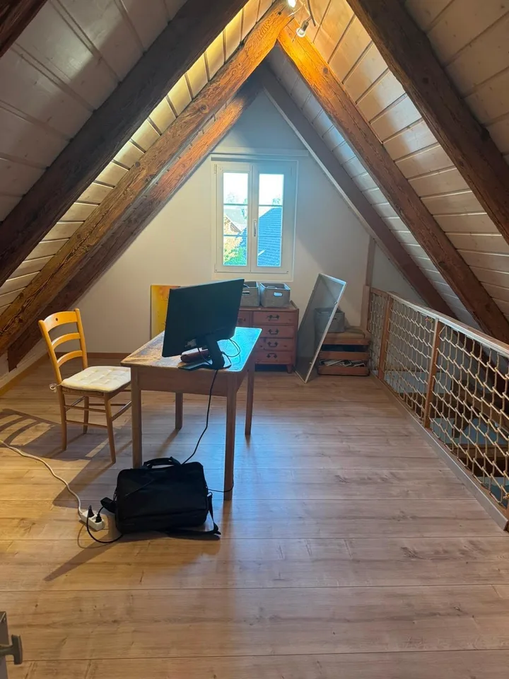 Nachmieter/in gesucht: Charmante 4.5-Zimmer-Dachwohnung in Knonau