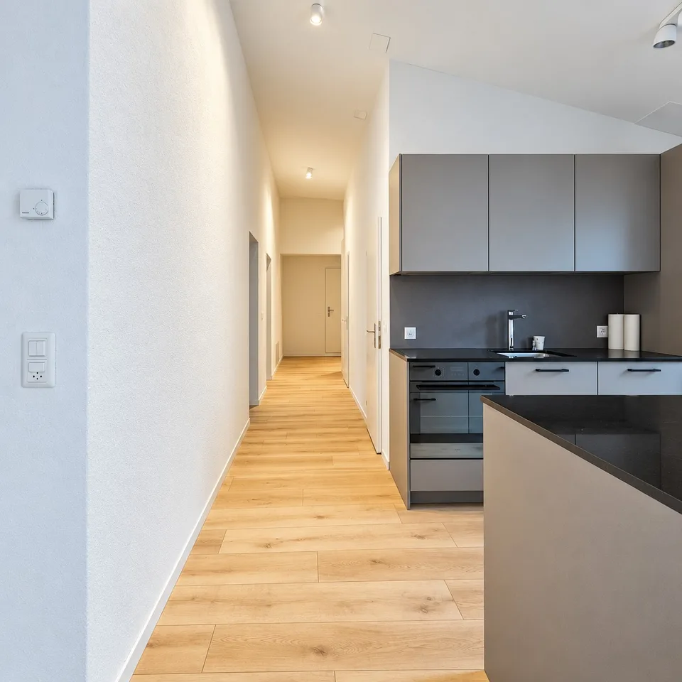 Appartement lumineux 4.5 pièces avec cheminée & plafonds hauts de jusqu'à 4m