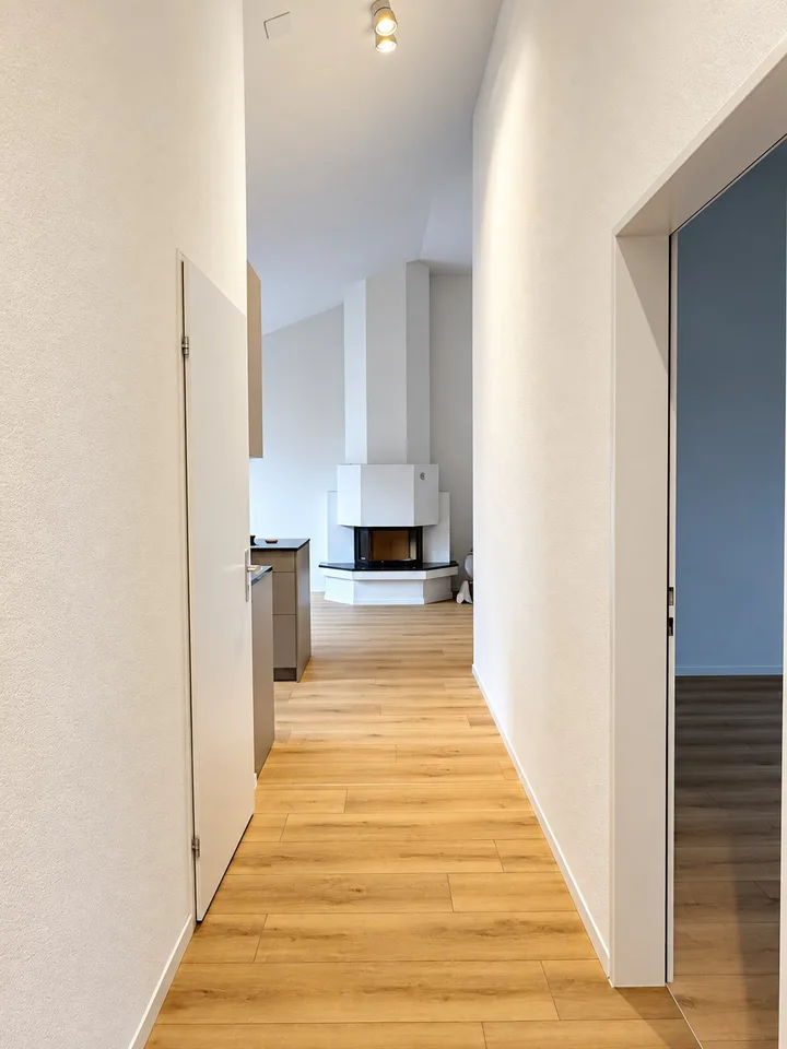 Appartement lumineux 4.5 pièces avec cheminée & plafonds hauts de jusqu'à 4m