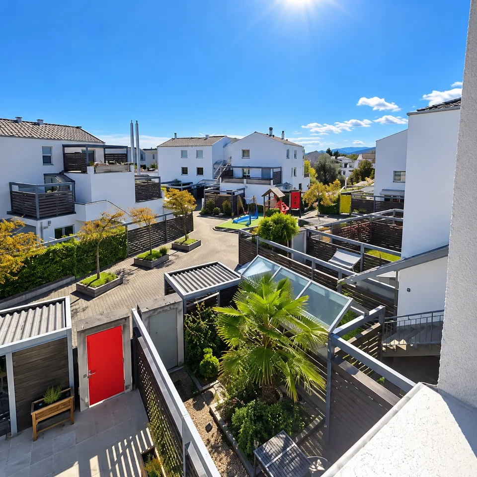 Appartement lumineux 4.5 pièces avec cheminée & plafonds hauts de jusqu'à 4m