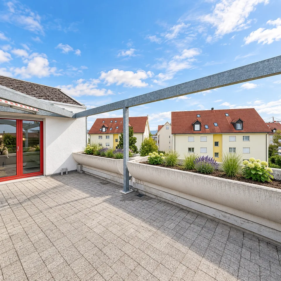 Appartement lumineux 4.5 pièces avec cheminée & plafonds hauts de jusqu'à 4m