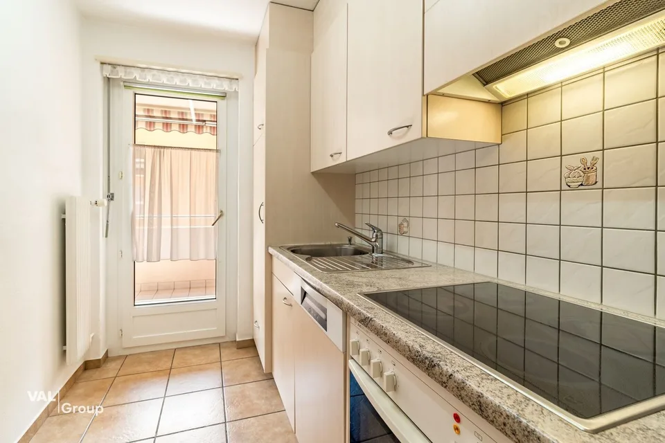 Zentrale 3.5-Zimmer-Wohnung mit Balkon in Visp