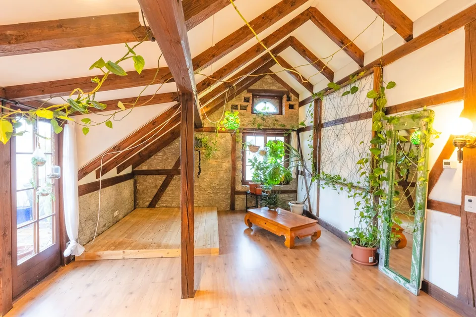 Altbau Dachwohnung mit Sicht auf Altstadt