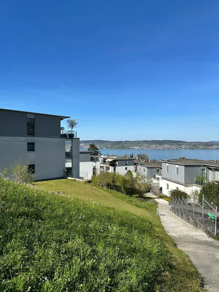 Charmant appartement de 2,5 pièces avec jardin à Richterswil