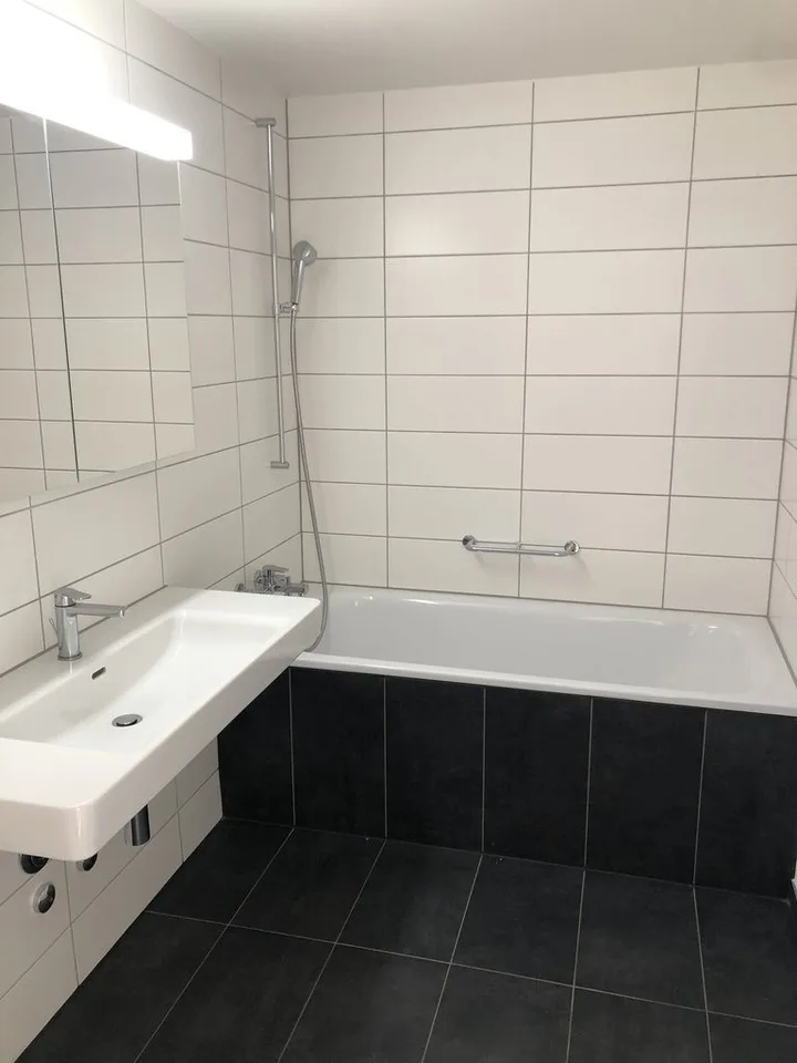 Appartement en attique avec vue sur les montagnes dans la vallée de Lutertal