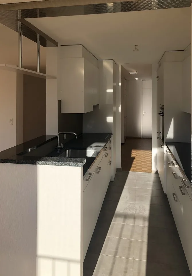 Appartement en attique avec vue sur les montagnes dans la vallée de Lutertal