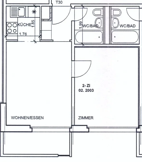 Kleinwohnung an bester Lage im Osten von St. Gallen – photo 6 of 6
