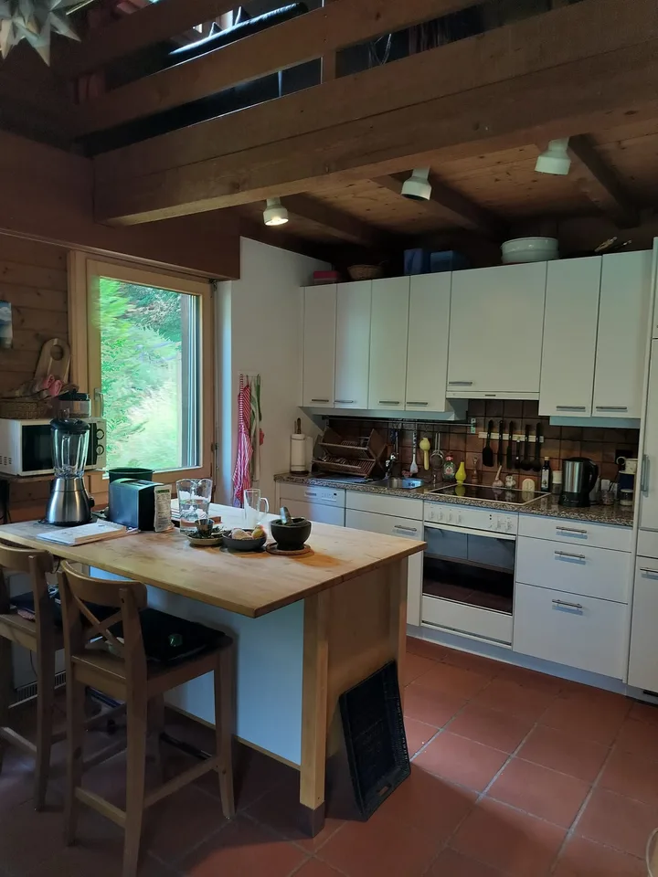 3.5 Zimmer Hausteil oberhalb von Churwalden in Waldesnähe