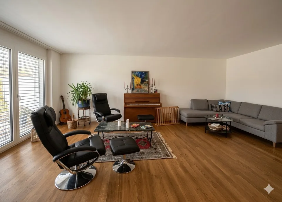 Zimmer mit Badezimmer im Neubau