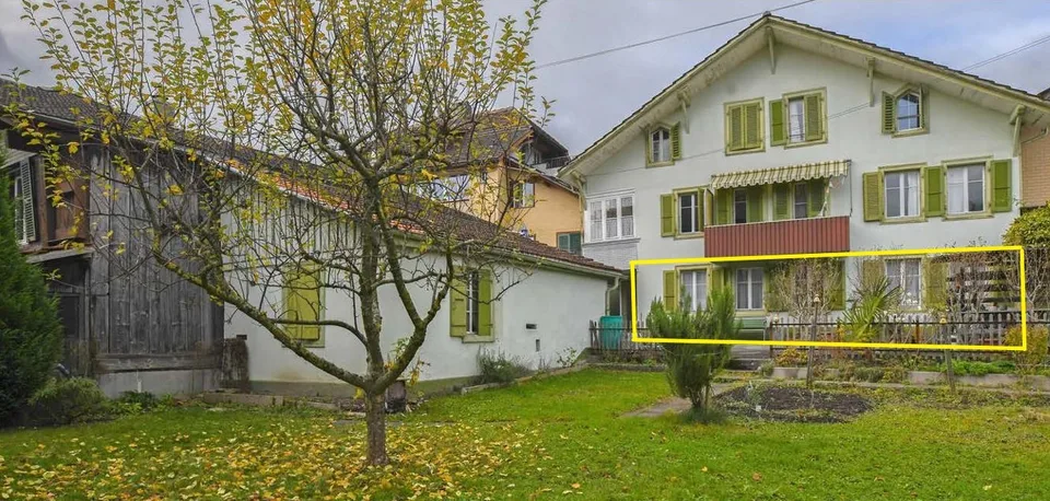 Möblierte 3-Zimmer-Wohnung in Unterseen (ab 1. Oktober)