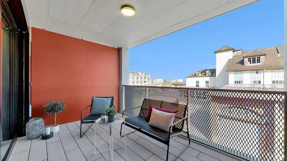 Kleine, urbane Wohnung im Saurer-Werk 2