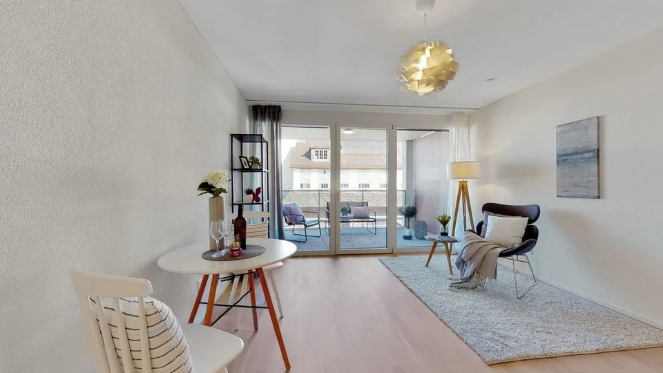 Kleine, urbane Wohnung im Saurer-Werk 2